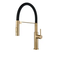 Grifería Lavaplatos Monocontrol Portofino Gold Sensi Dacqua