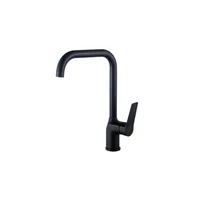 Grifería Lavaplatos Monocontrol Cocina Negro Tabor Sensi Dacqua