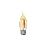 Vela Led Filamento C35L 4W 3 Tonos E27 Luz Cálida
