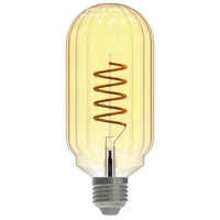 Bombillo LED Filamento T64 Ripple 4w E27 Luz Cálida