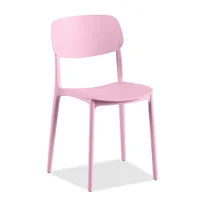 Silla Lady 45x78.5x49 cm Rosada