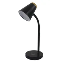 Lámpara Escritorio Led C/Carg Dingle Negro