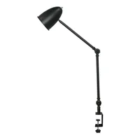 Lámpara Escritorio Y Pared 1 Luz E27 Negro