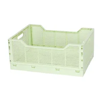 Caja Plástica Plegable 30x40x17 cm Verde