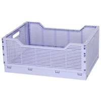 Caja Plástica Plegable 30x40x17 cm Lila