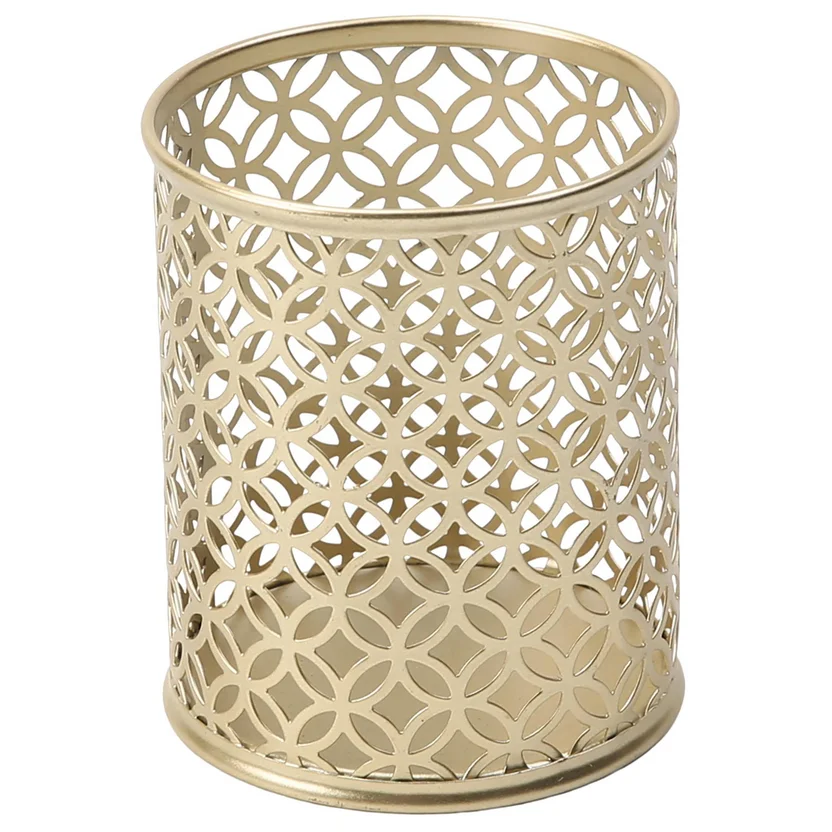 Portalapices Dorado Metálico - Homecenter.com.co