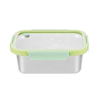 Contenedor Inoxidable Tapa Verde 1.78 Litros