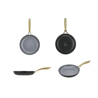 Sartén en Aluminio Antiadherente 24cm Negro Thor Libre de PFOA Just Home Collection