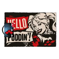 Tapete Entrada 40 cm X 60 cm Harleyq Hello