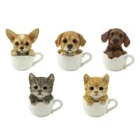 Figura Poliresina Animales Taza