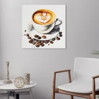 Cuadro Taza Cafe Grano 40x40