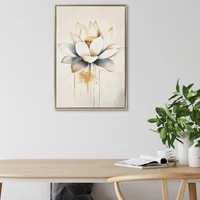 Cuadro Flor Loto 40x58