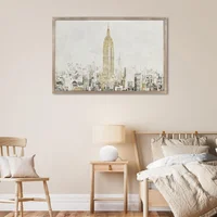 Cuadro Newyork Empir Dor 90x60