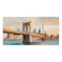 Cuadro Puente Ciudad 120x60