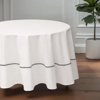 Mantel Red180 Bordado Gr Bco