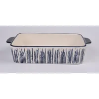 Asadera Ceramica Azul Terra m