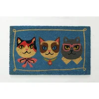 Tapete Color Gatos 45 cm X 75 cm