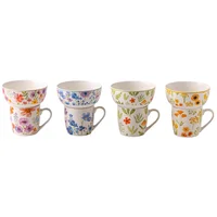 Set de 1 Tazón + 1 Bowl Diseño Flor