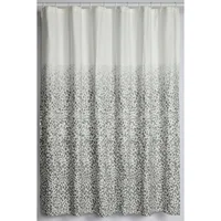 Cortina de Bano Leopard Gris 180x180