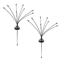 Set de 2 Estaca Solar Ramo Negro