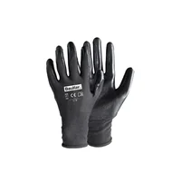 Par Guante Multiflex Poliester Nitrilo Negro