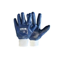 Par Guante Multi Algod Nitrilo Negro Bauker
