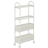 Carro Organizador Con Ruedas 4 Niveles 40x17x90.7cm Just Home Collection