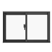 Ventana Básica 2 Mov Negra 60x40 St