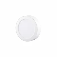 Panel LED Sobreponer Circular 6w Luz Cálida