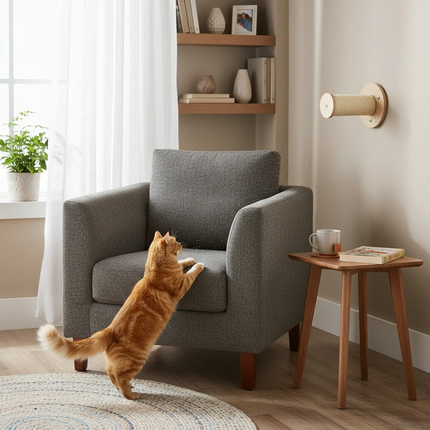 Accesorio Pared para Gato B 14x14cm