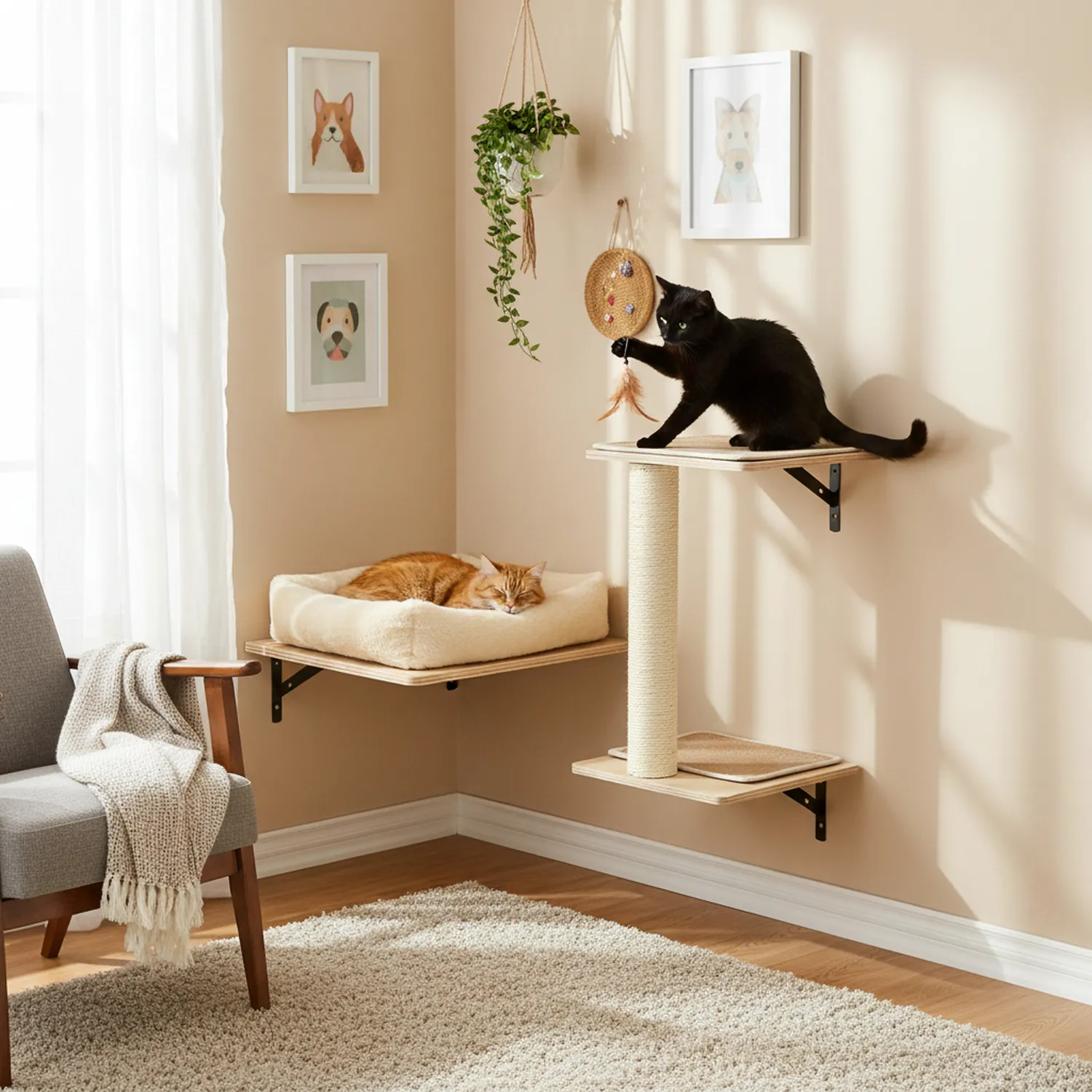 Accesorio  Pared para Gato 40x29cm 3