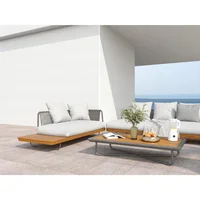 Panel Exterior Round Crema 21.9X290 cm Holztek