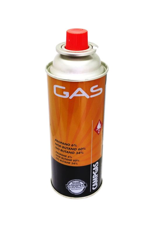 Gloria Cartucho De Gas Universal De 600 Ml, Mezcla 70% Butano Y 30% Propano, Para Quemadores De Malas Hierbas Y Cocinas De Camping
