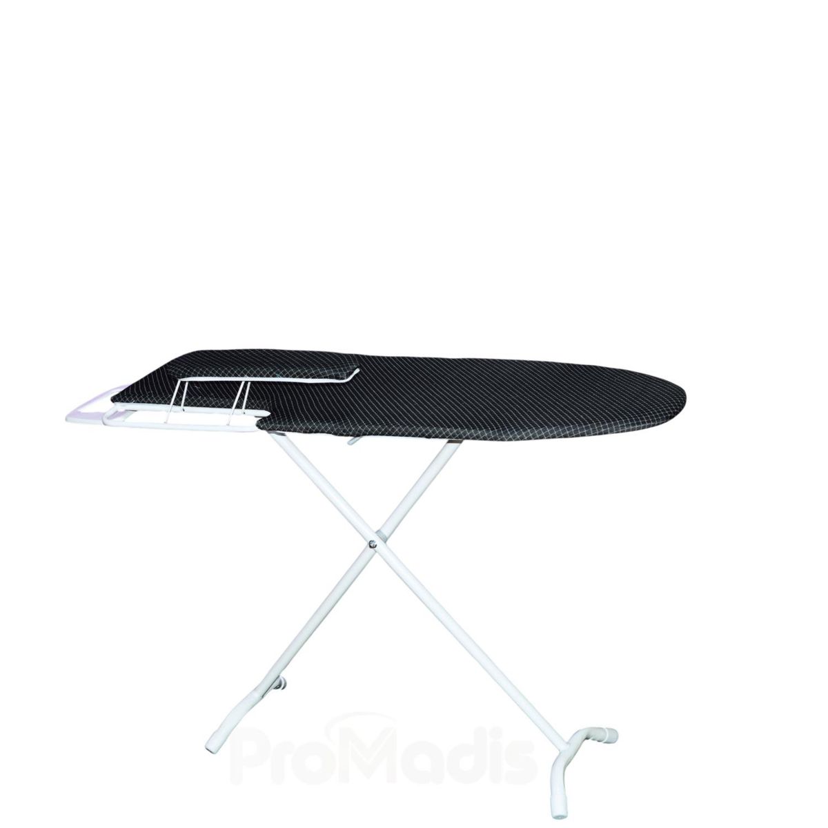 KLEINE WOLKE - Mesa de Planchar en Acero Inoxidable Export Kleine con Altura Regulable y Portaplancha 118x40cm Blanco y Variedad de Colores