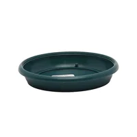 Plato Para Matera Plástico Redondo 2.3x14cm Verde