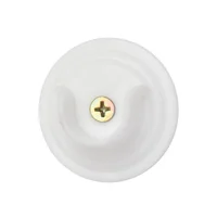 Set de 2 Plafones U 19mm Blanco