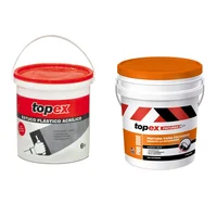 Combo Estuco Plástico 1 Galón Interior / Exterior + Pintura para Exterior Blanco 5 Galones
