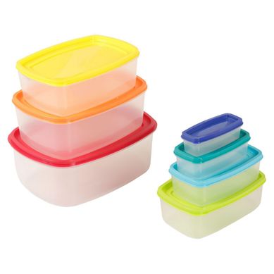 Contenedores de 14 piezas arcoiris