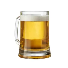 Tarro cervecero simula cerveza