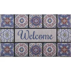 Tapete de Entrada Mosaicos 45 x 75 cm