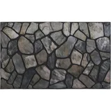Tapete de entrada Piedra gris 45x75 cm
