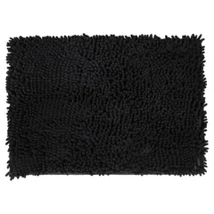 Tapete de baño Memorex negro 43x61 cm