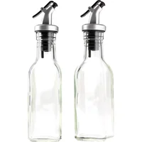 Set de aceitera y vinagreta 150 ml vidrio