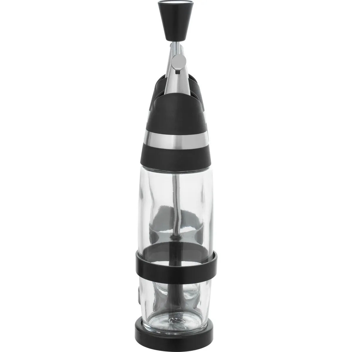 Set de aceitera y vinagreta c/ rack 31 cm, marca Just Home Collection - Foto 2