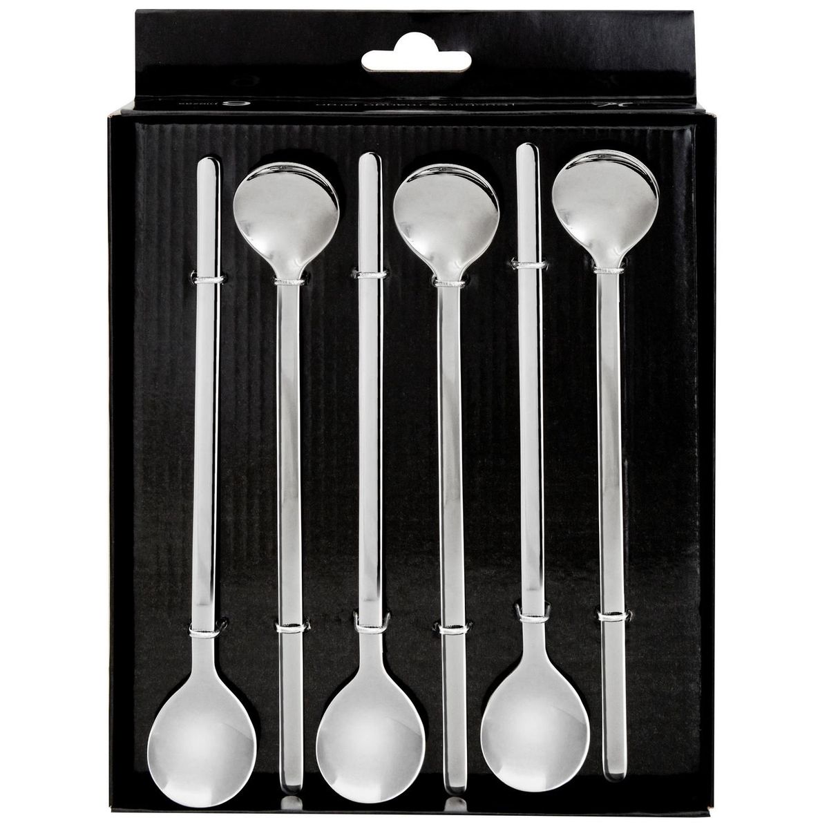Set de cucharas cockteleras 6 piezas, marca Just Home Collection - Foto 2