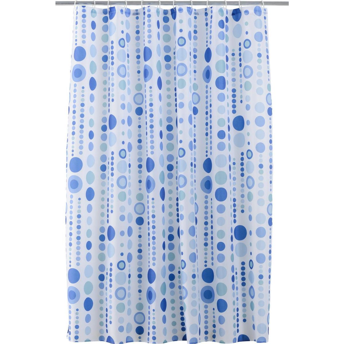 Just Home Collection - Cortina de baño puntos up 180x180 cm