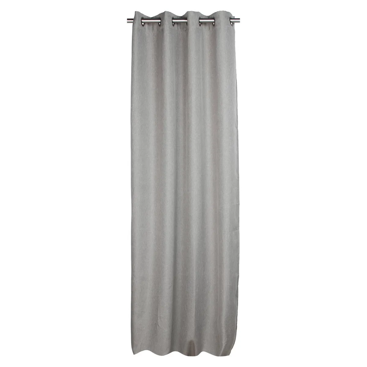 Just Home Collection - Set 2 cortinas Lucca grafito 140x250cm.