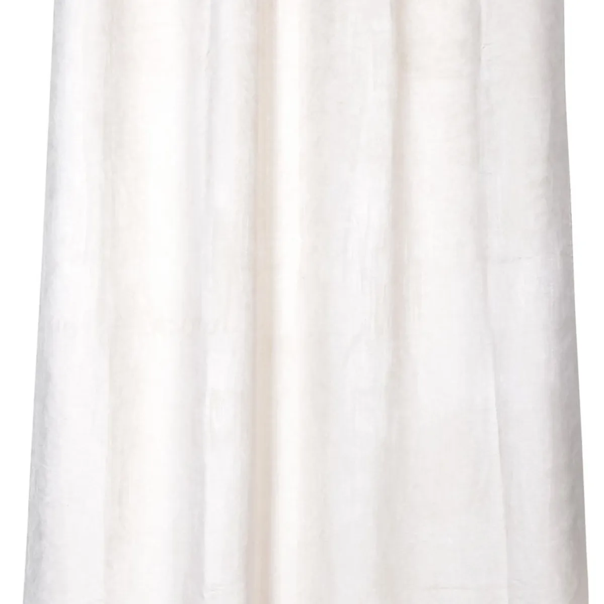 Just Home Collection - Cortina Suede Color Crema 140 x 220 cm