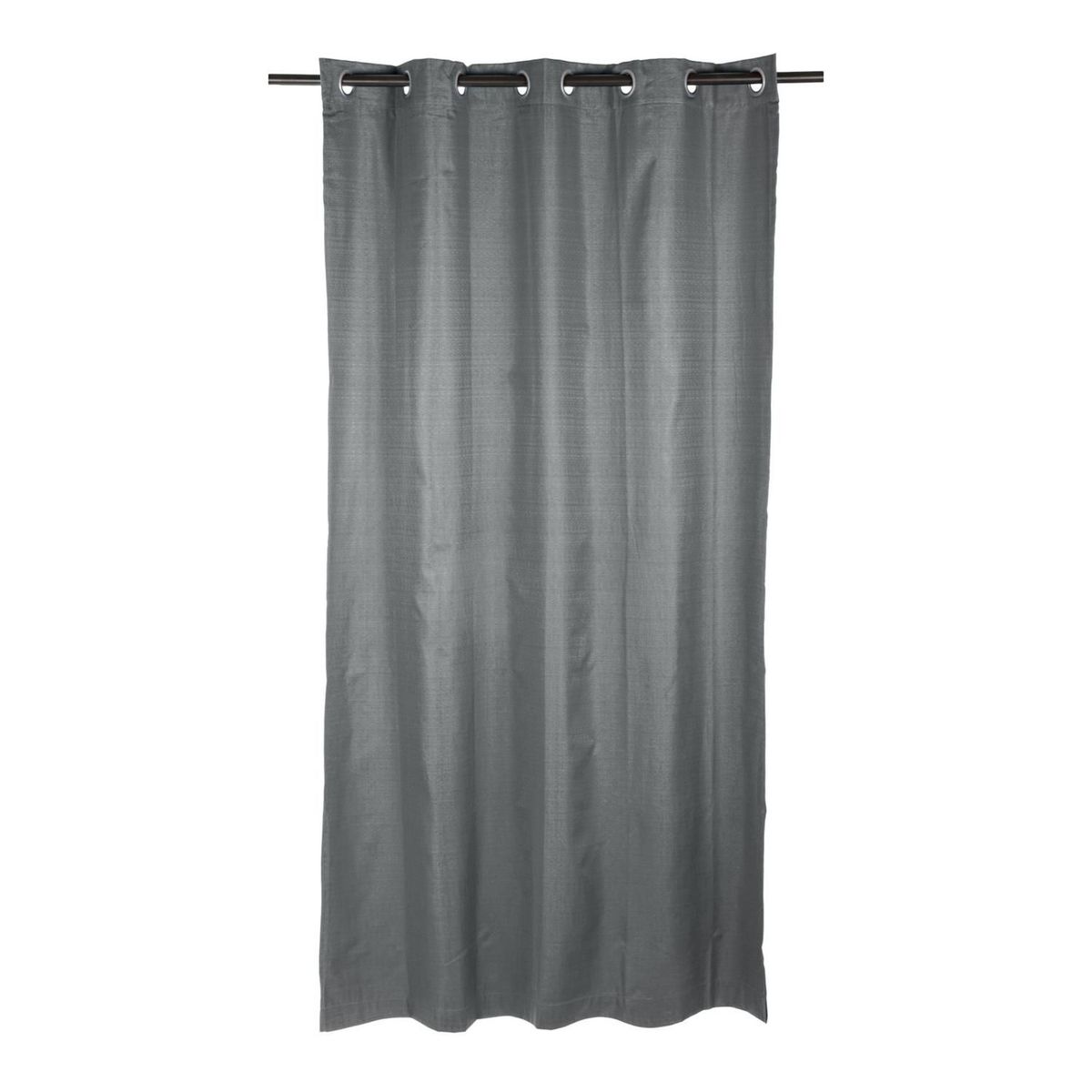 Just Home Collection - Cortina Black Out de 1.40 x 2.20 m Grafito