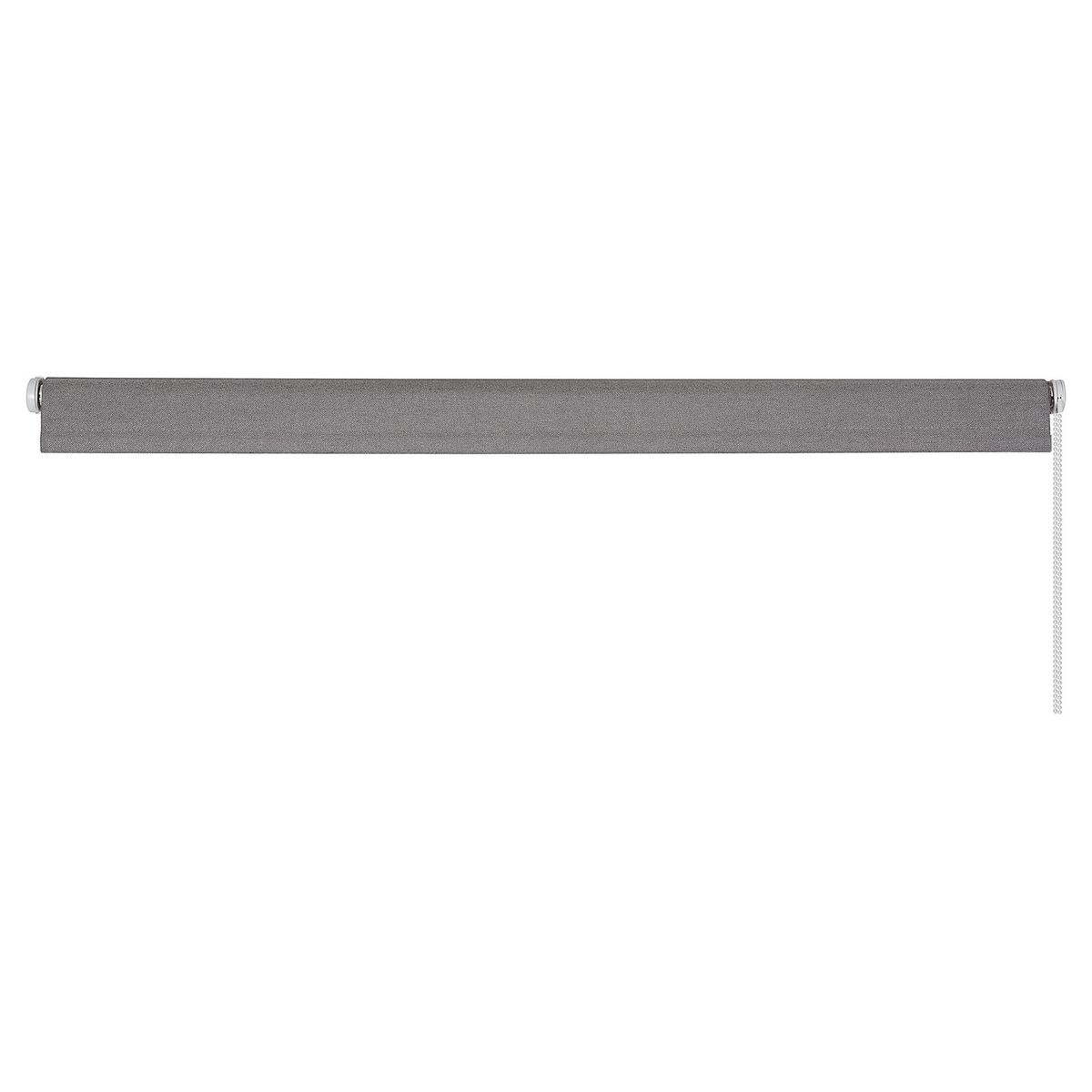 Just Home Collection - Persiana enrollable blackout gris 150x250 cm